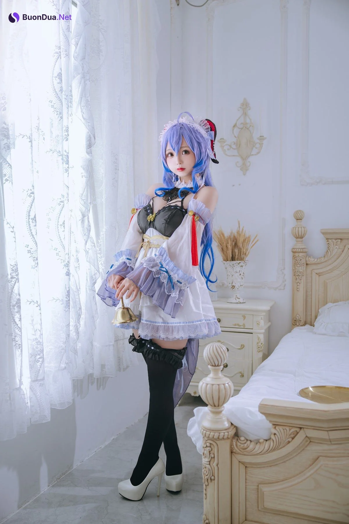 Coser@日奈娇 – 甘雨女仆 - รูปภาพ 20