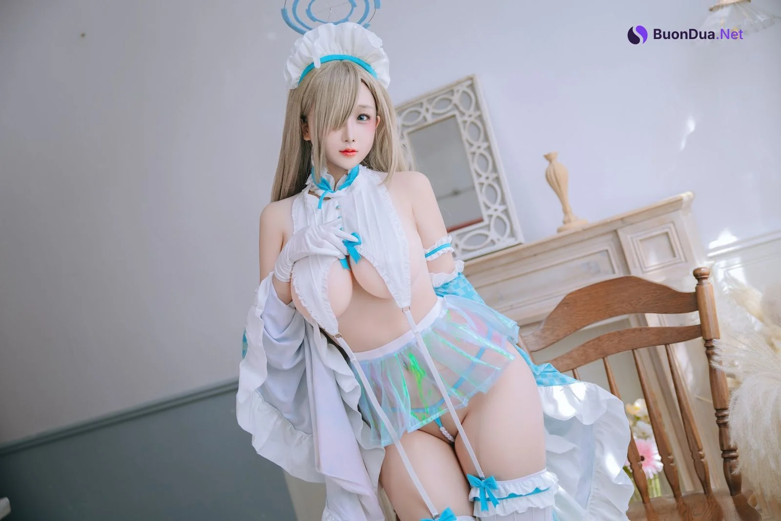 Coser@日奈娇 – 明日奈女仆 - 照片 20