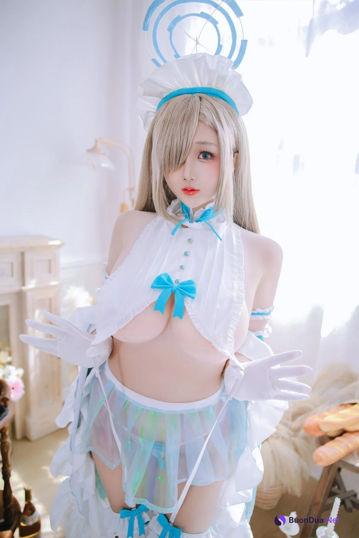 Coser@日奈娇 – 明日奈女仆 - 照片 45