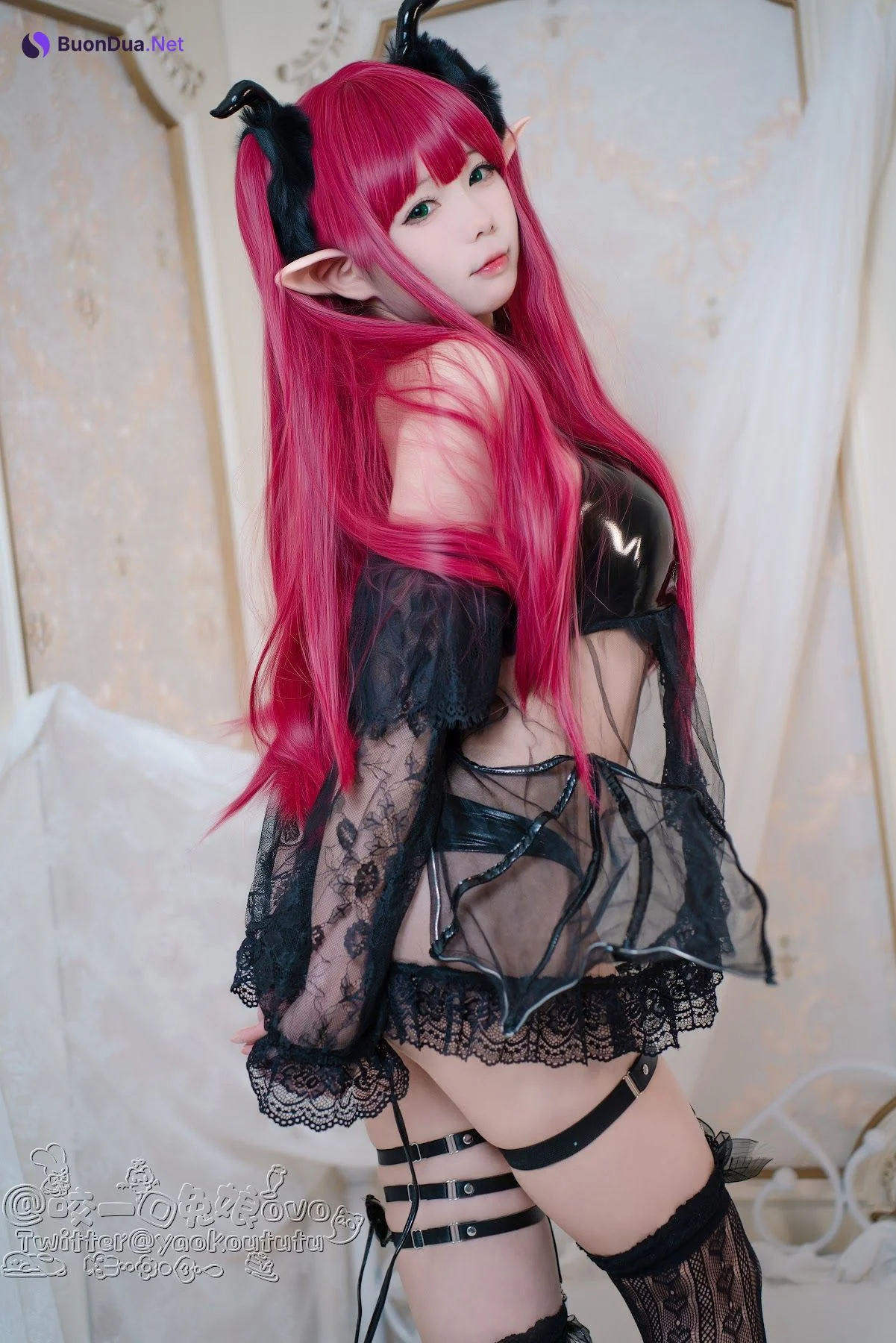 Coser@黏黏团子兔 – 十月订阅 喜多川魅魔 - 照片 3