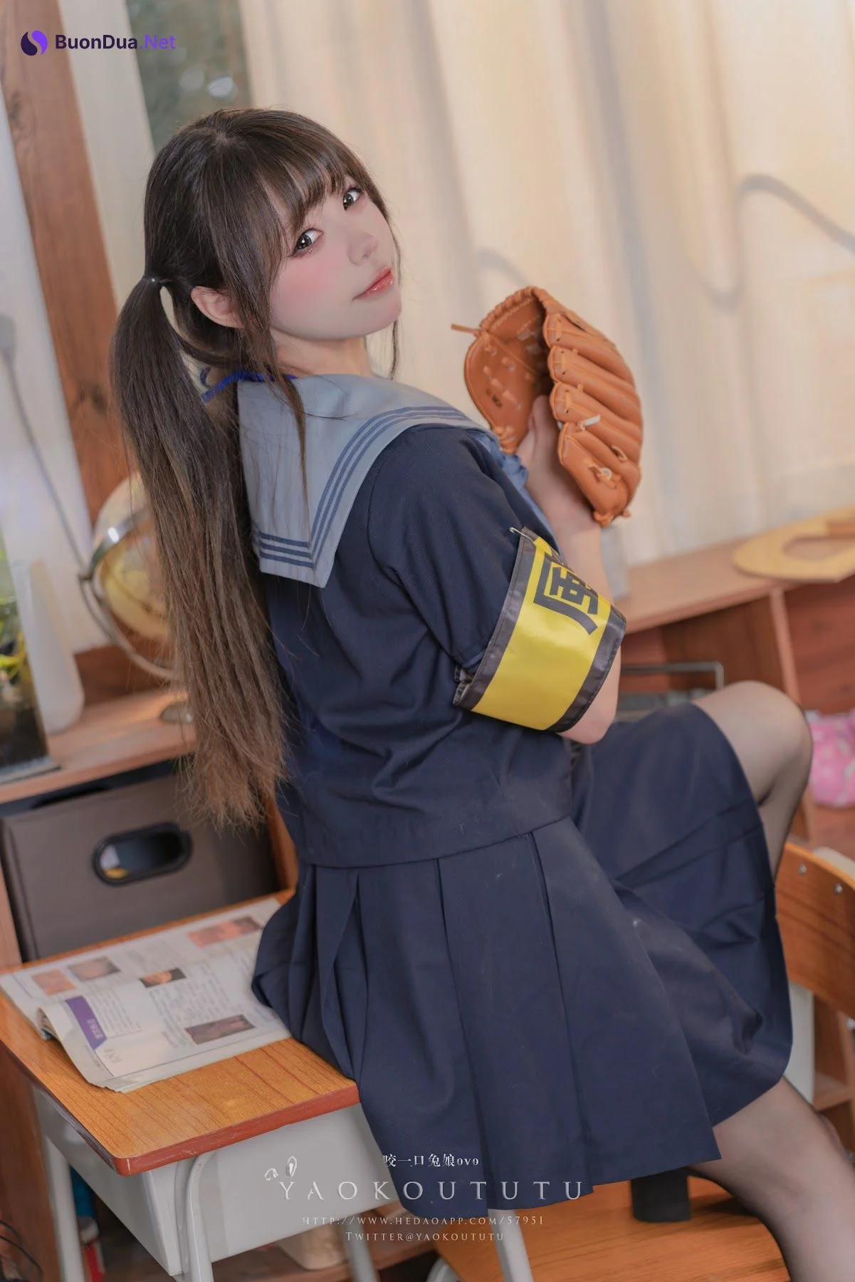 Coser@黏黏团子兔 – 六月订阅『学生会长竞选中』脸红的思春期 - Photo 4
