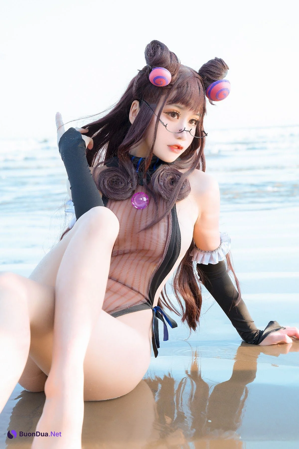 Coser@一笑芳香沁 – 紫式部 - 사진 17