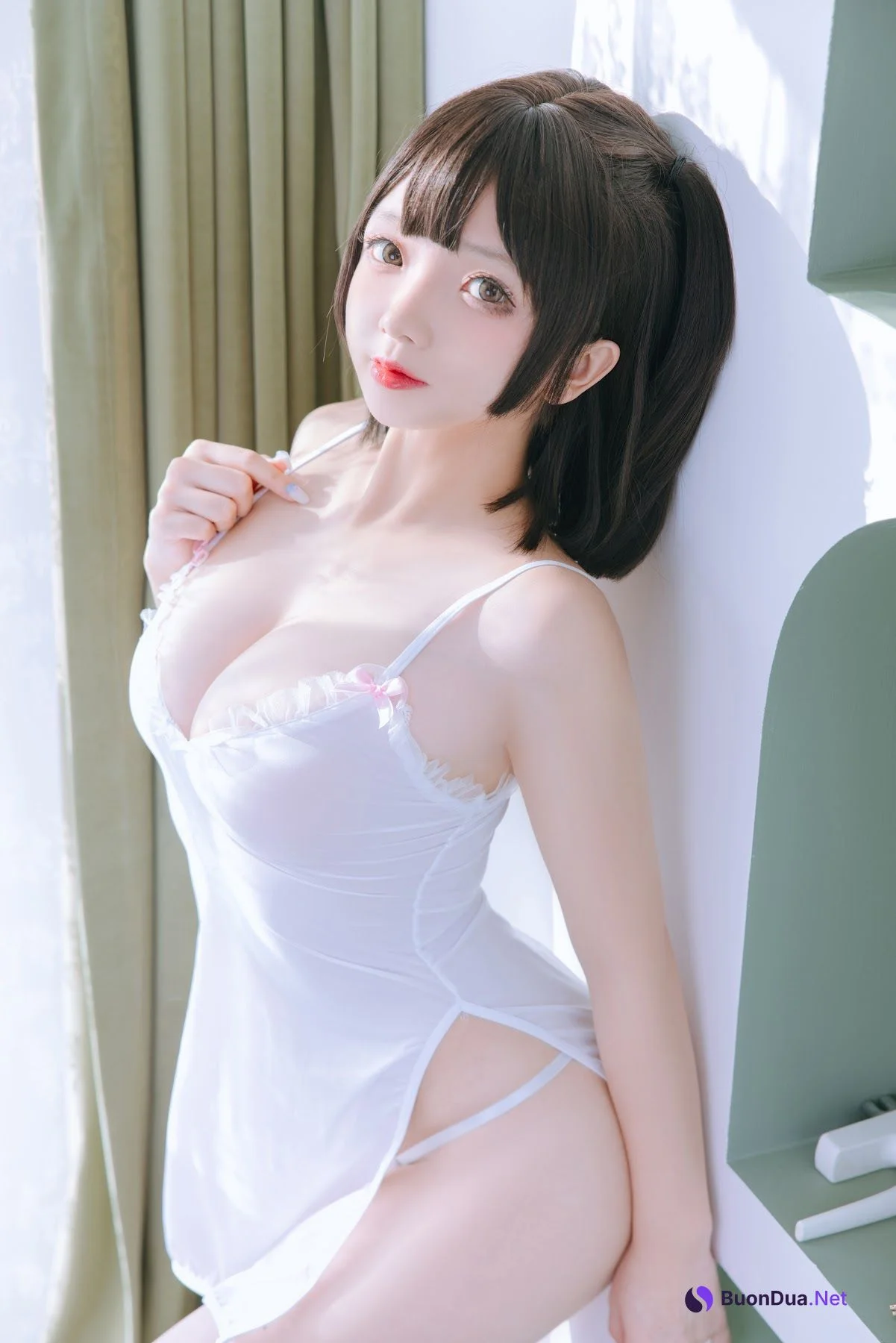 Coser@日奈娇 – 湿身小白裙 - รูปภาพ 15