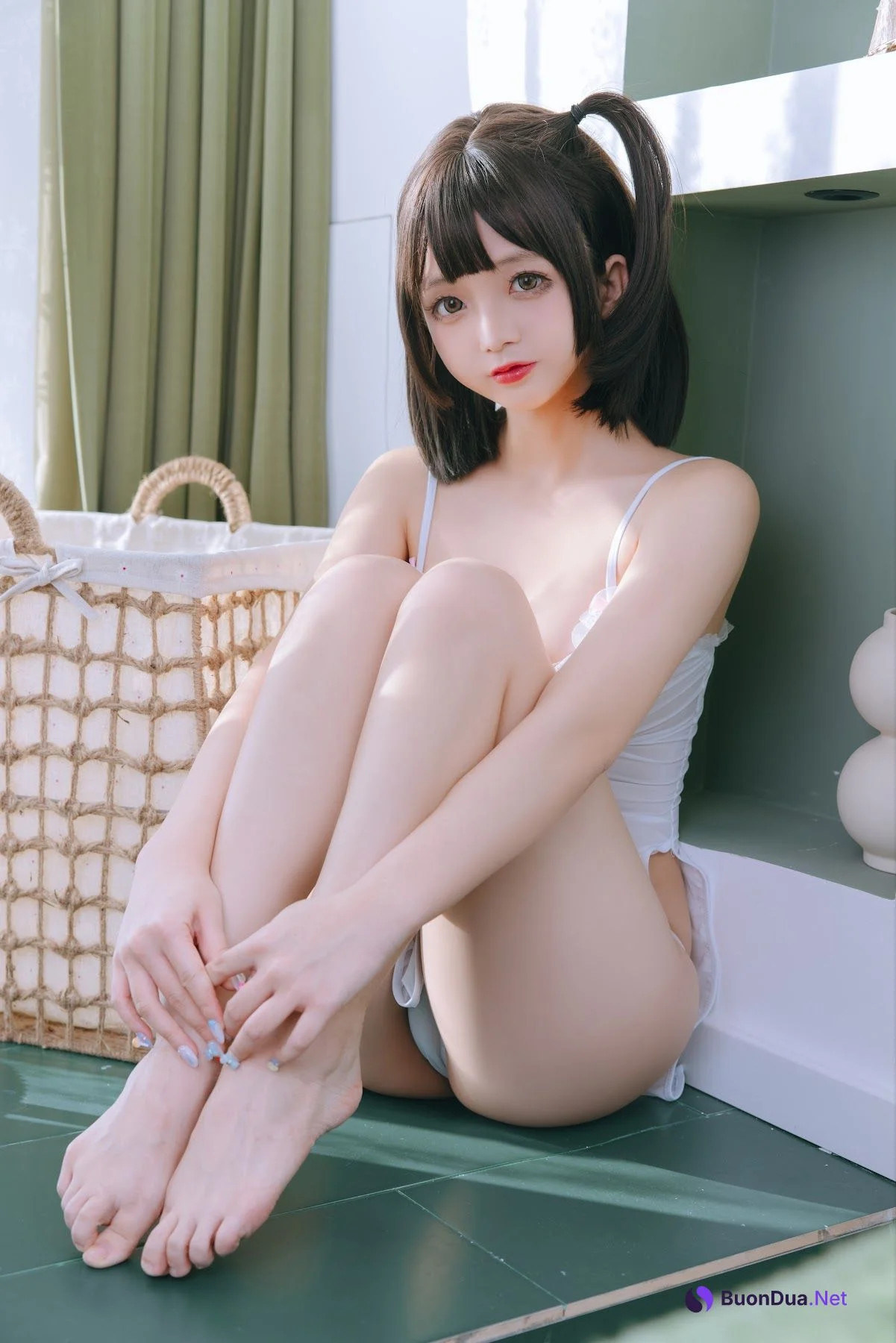 Coser@日奈娇 – 湿身小白裙 - รูปภาพ 22