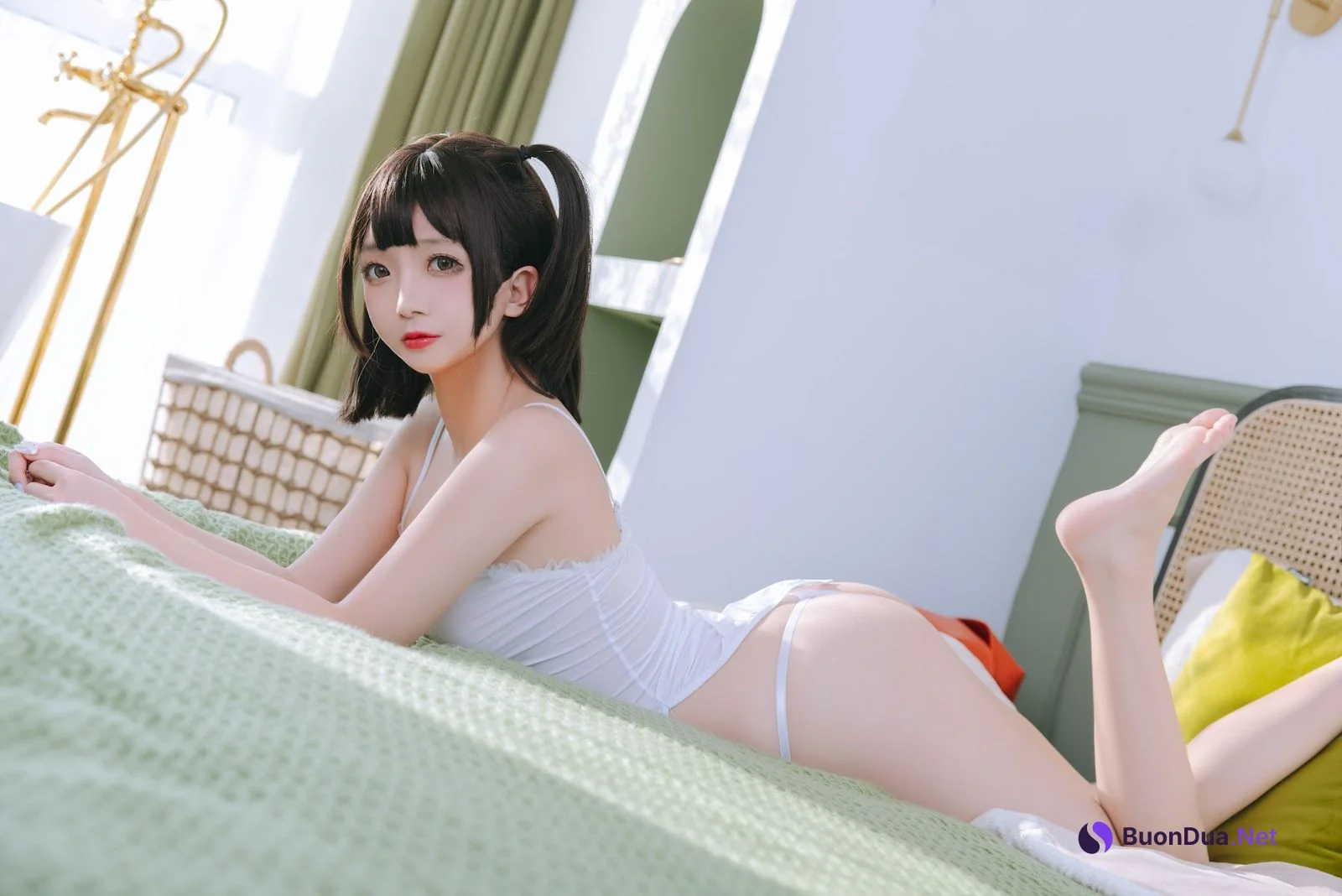 Coser@日奈娇 – 湿身小白裙 - รูปภาพ 30