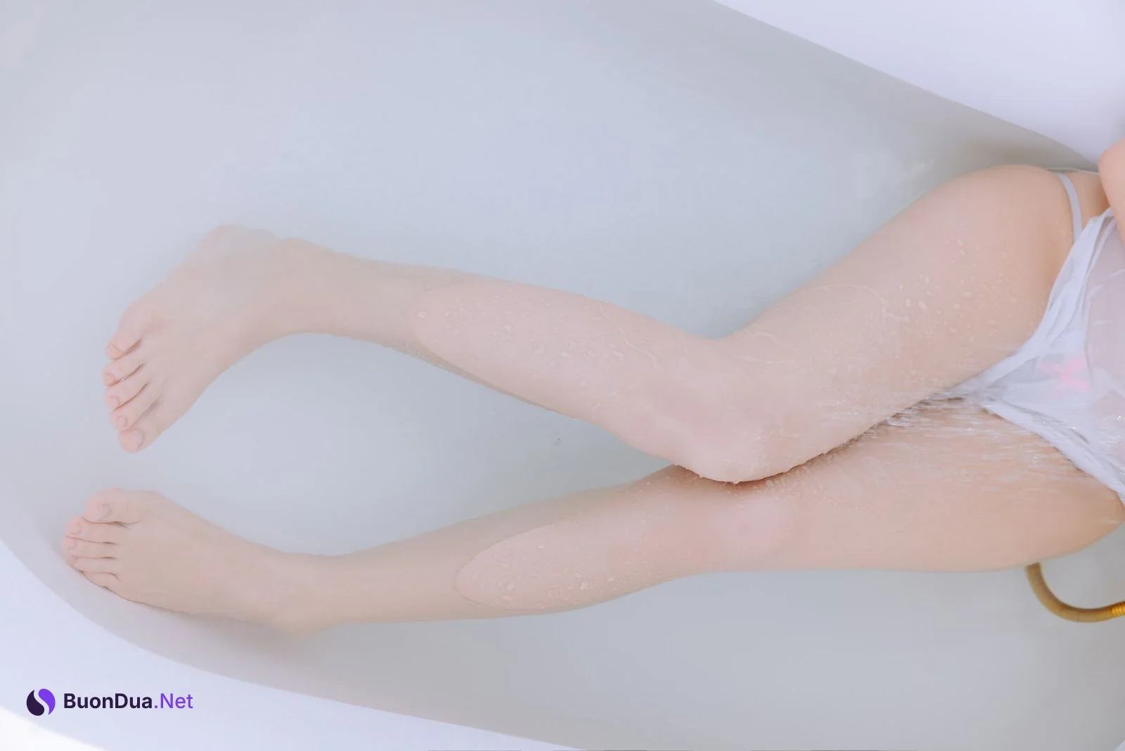 Coser@日奈娇 – 湿身小白裙 - รูปภาพ 57