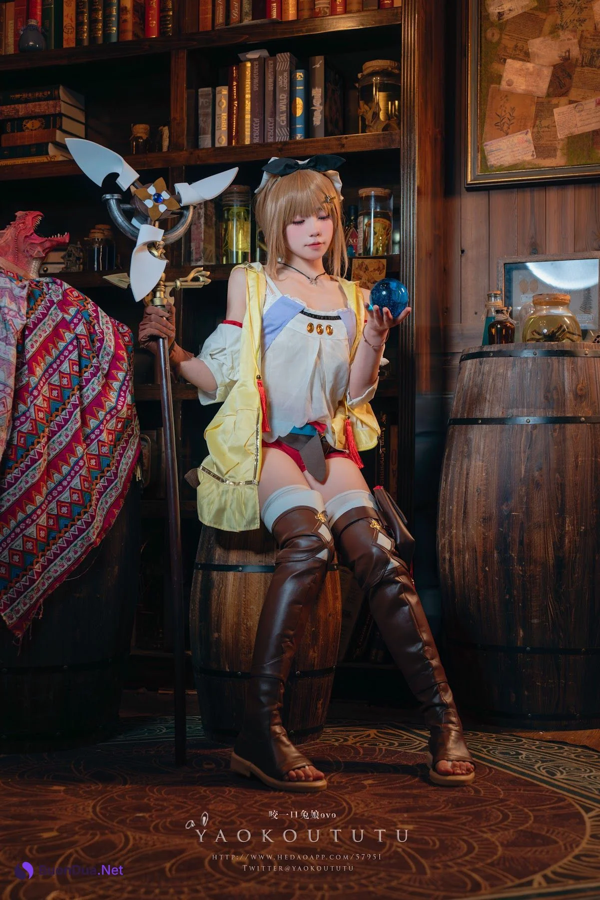 Coser@黏黏团子兔 – 『莱莎的秘密工坊』&和我交往吗 - รูปภาพ 8