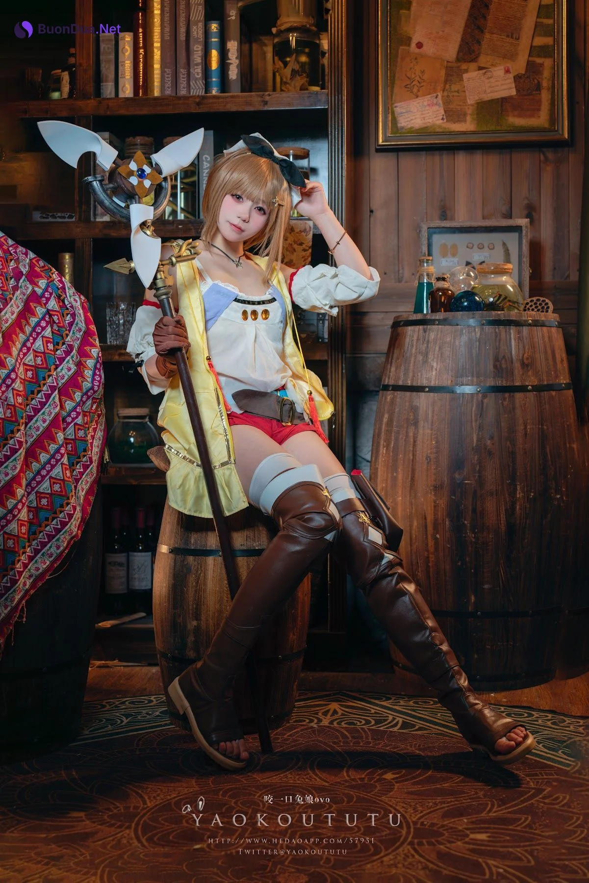 Coser@黏黏团子兔 – 『莱莎的秘密工坊』&和我交往吗 - รูปภาพ 9