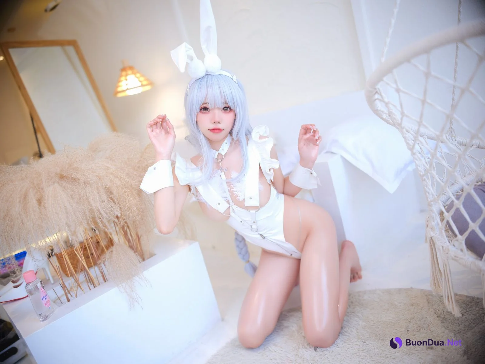 Coser@黏黏团子兔 – 恶毒兔女郎 - รูปภาพ 13