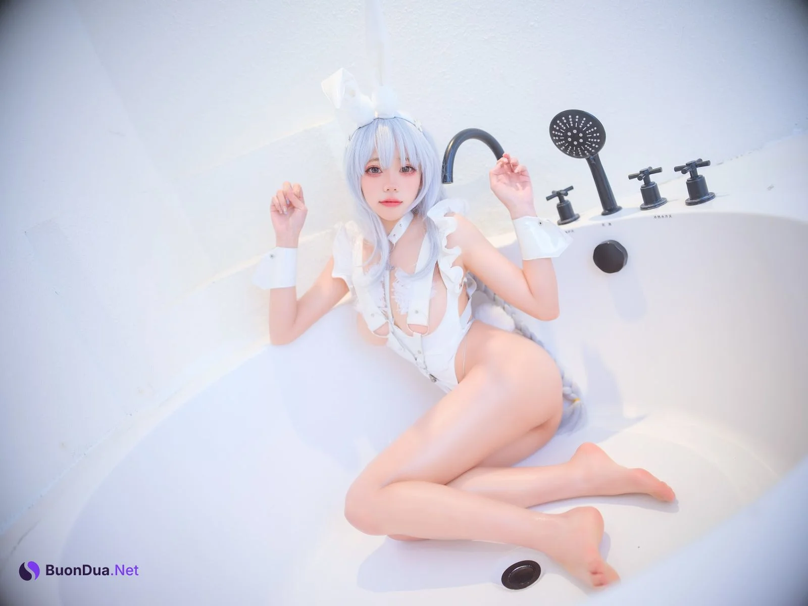 Coser@黏黏团子兔 – 恶毒兔女郎 - รูปภาพ 18