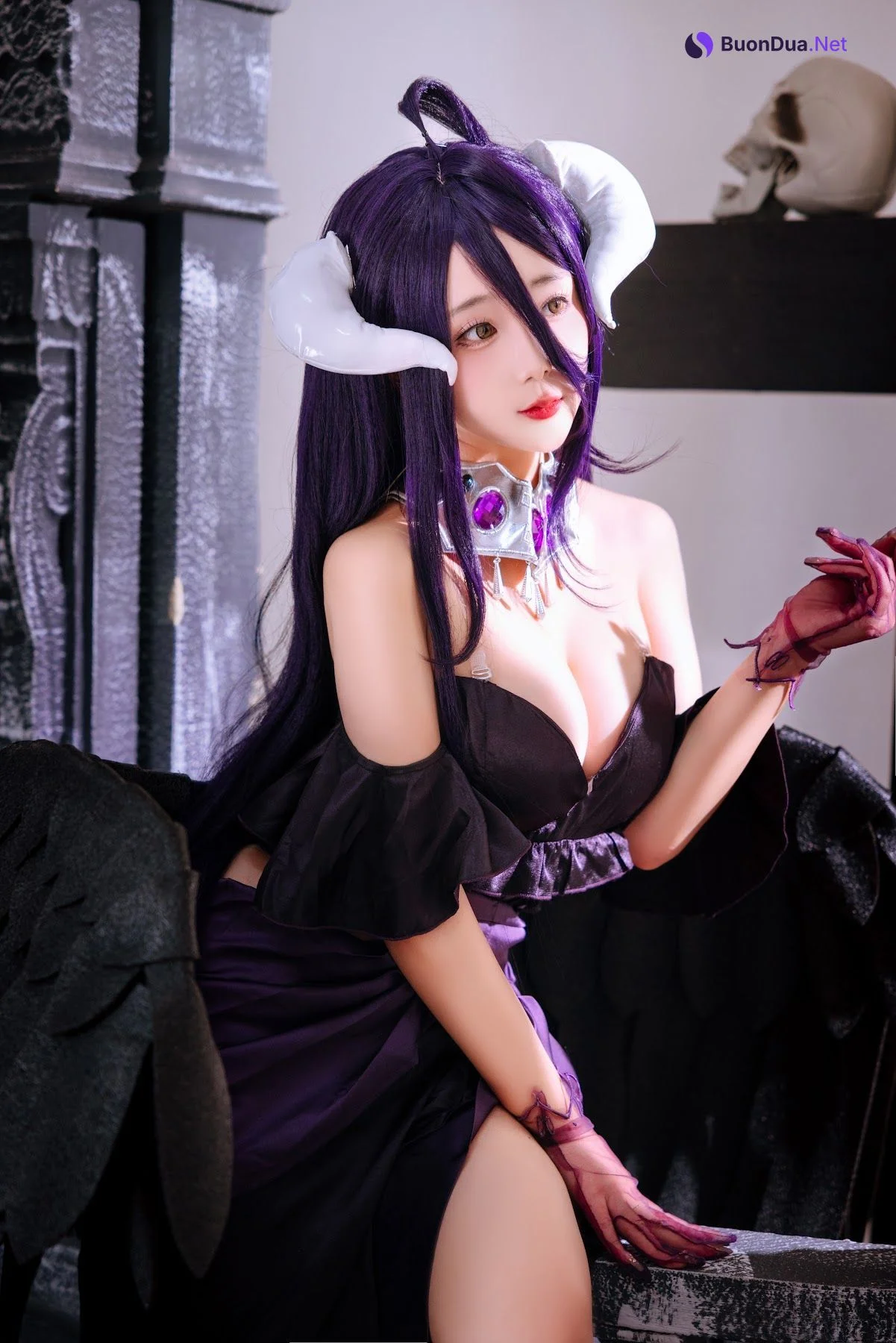 Coser@日奈娇 – 雅儿贝德 礼服+钻石 - 사진 17