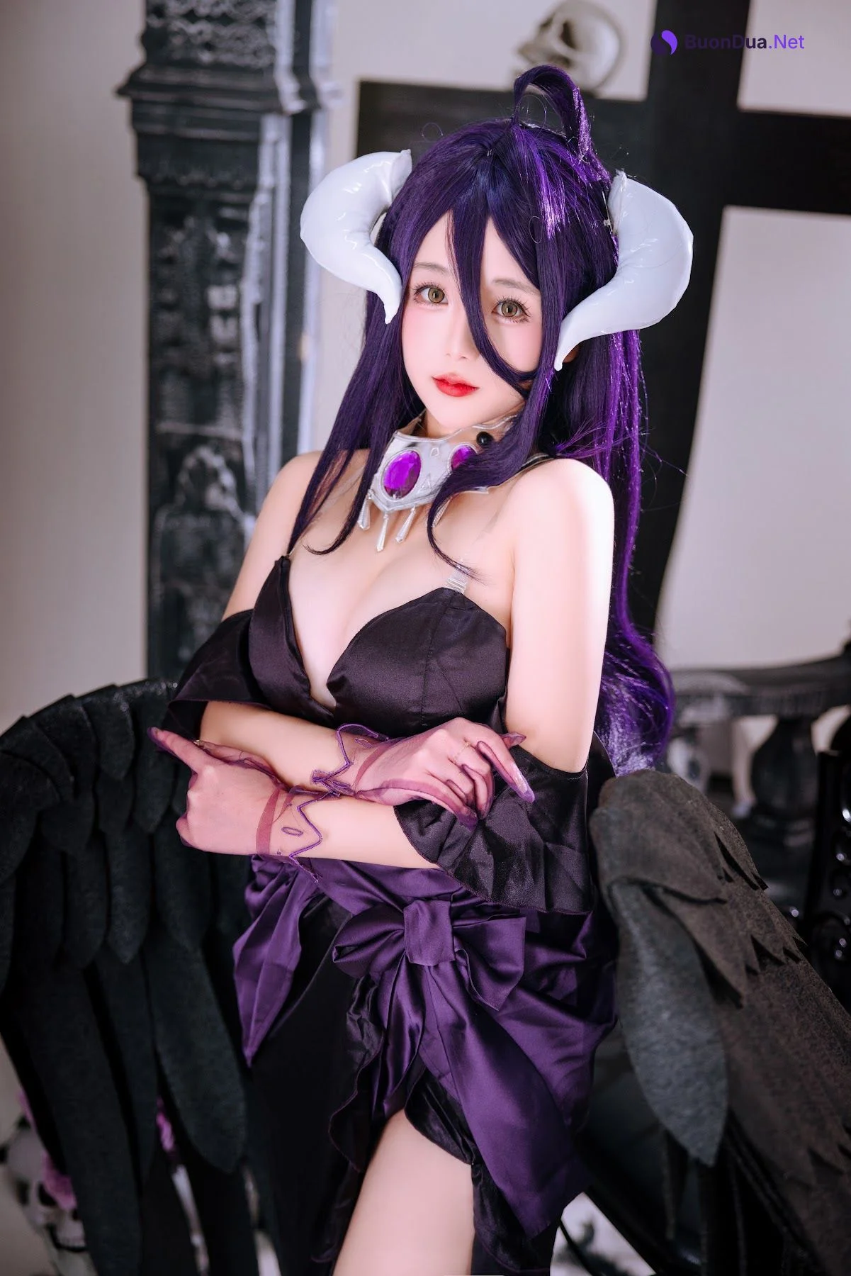 Coser@日奈娇 – 雅儿贝德 礼服+钻石 - 사진 6