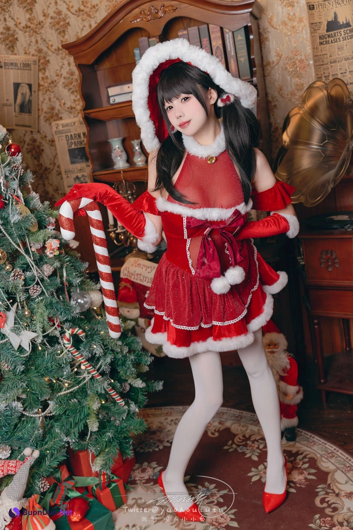 Coser@黏黏团子兔 – 魔女圣诞夜 - Photo 6