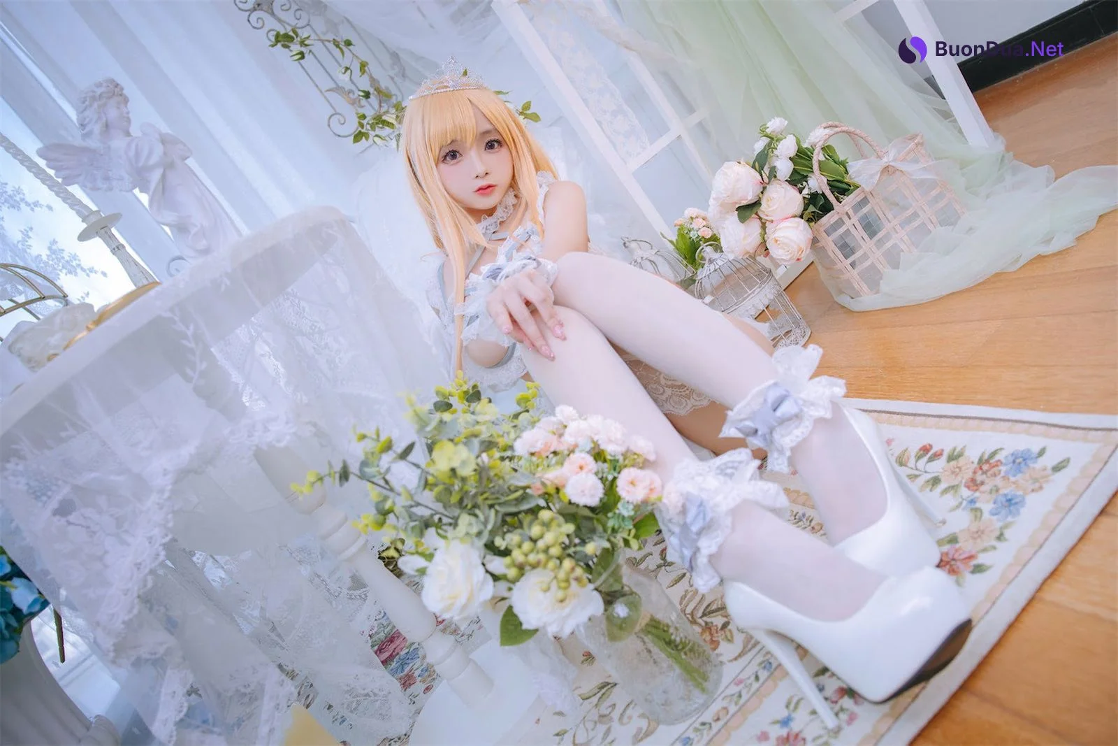 Coser@日奈娇 – 喜多川海梦 花嫁 - 사진 2