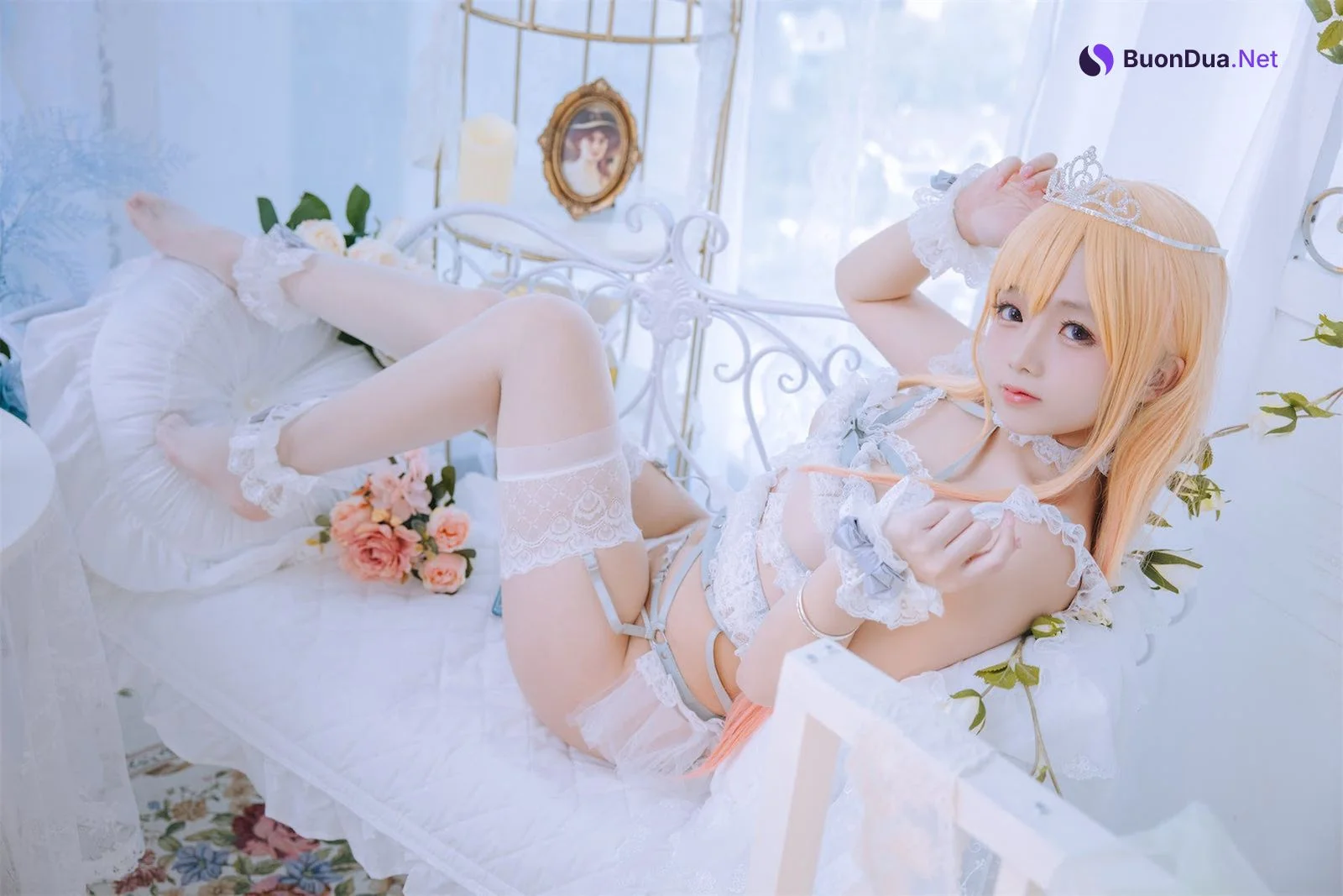 Coser@日奈娇 – 喜多川海梦 花嫁 - 사진 4