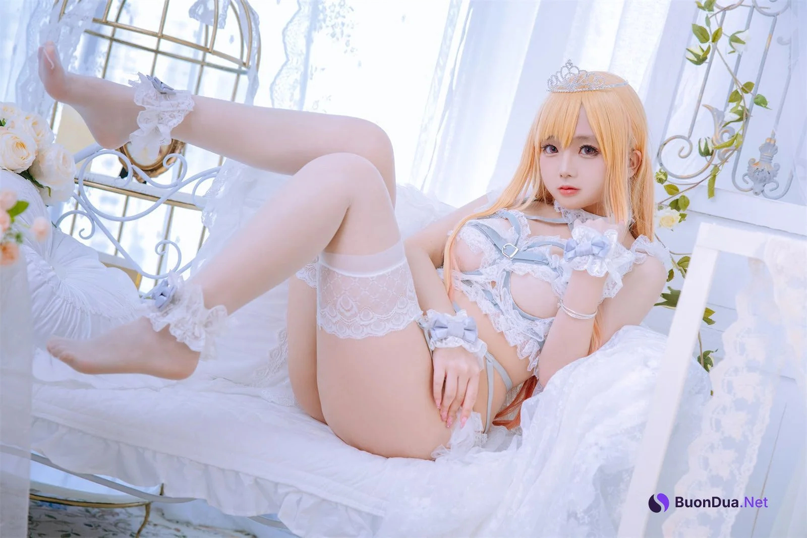 Coser@日奈娇 – 喜多川海梦 花嫁 - 사진 7