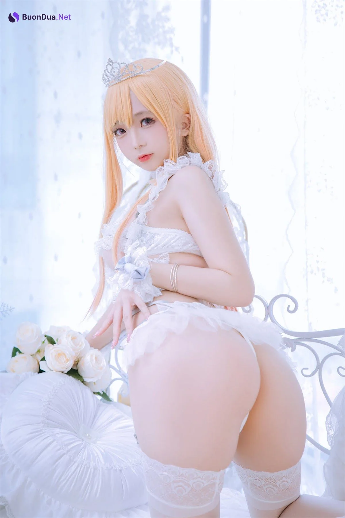Coser@日奈娇 – 喜多川海梦 花嫁 - 사진 8