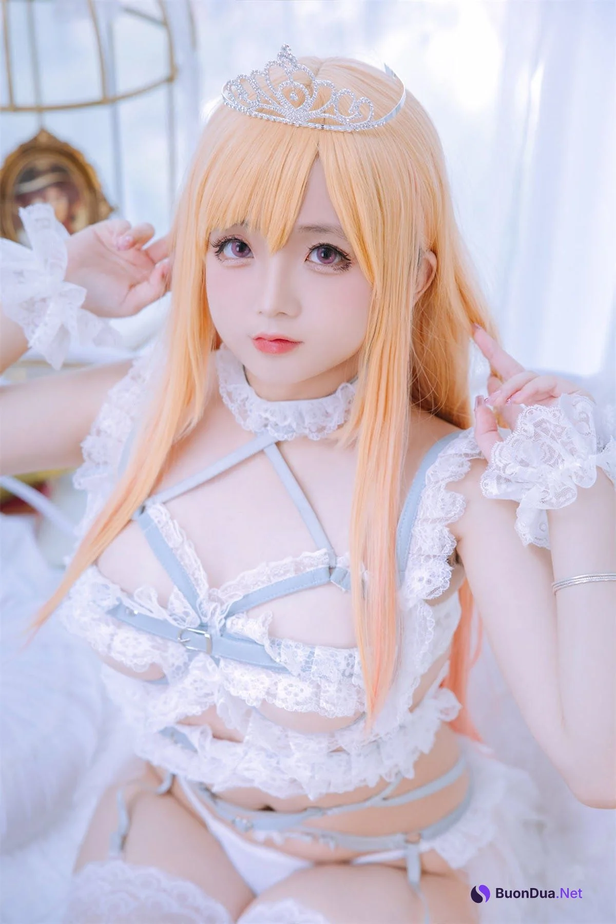 Coser@日奈娇 – 喜多川海梦 花嫁 - 사진 9