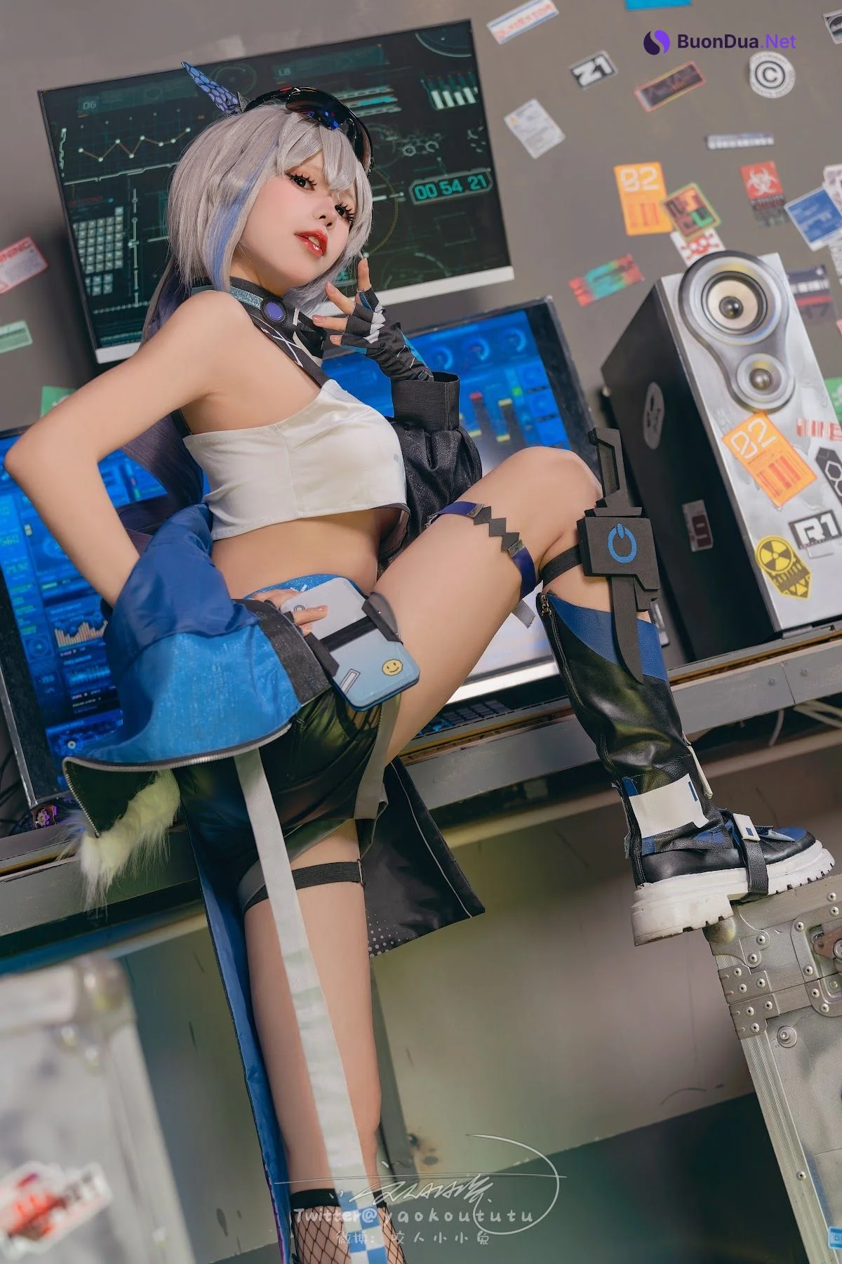 Coser@黏黏团子兔 – 崩铁·银狼Gentleman - รูปภาพ 13