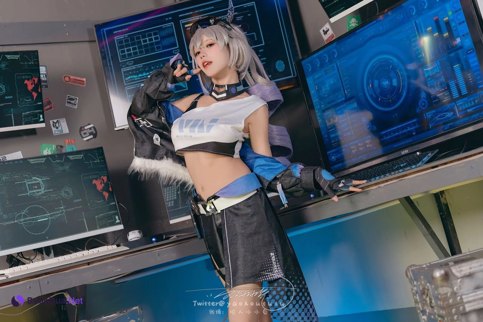 Coser@黏黏团子兔 – 崩铁·银狼Gentleman - รูปภาพ 14