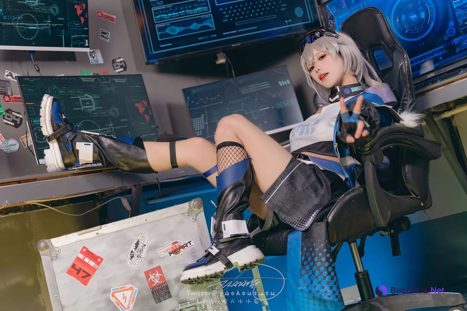 Coser@黏黏团子兔 – 崩铁·银狼Gentleman - รูปภาพ 15