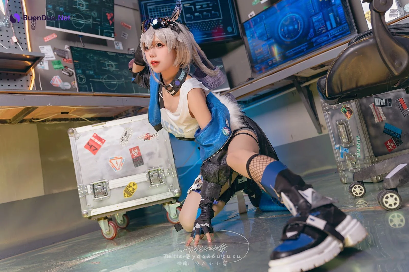 Coser@黏黏团子兔 – 崩铁·银狼Gentleman - รูปภาพ 18