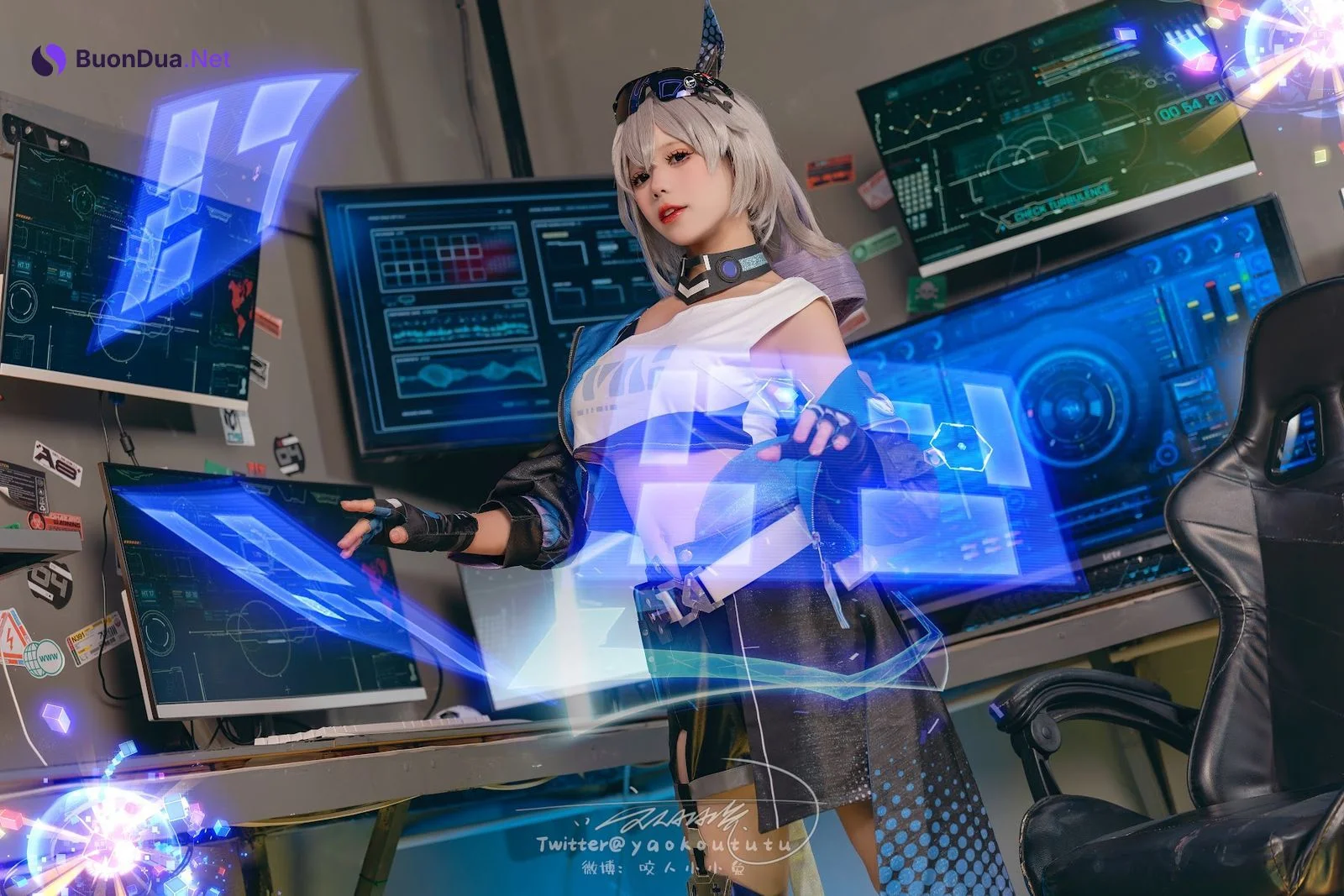 Coser@黏黏团子兔 – 崩铁·银狼Gentleman - รูปภาพ 2