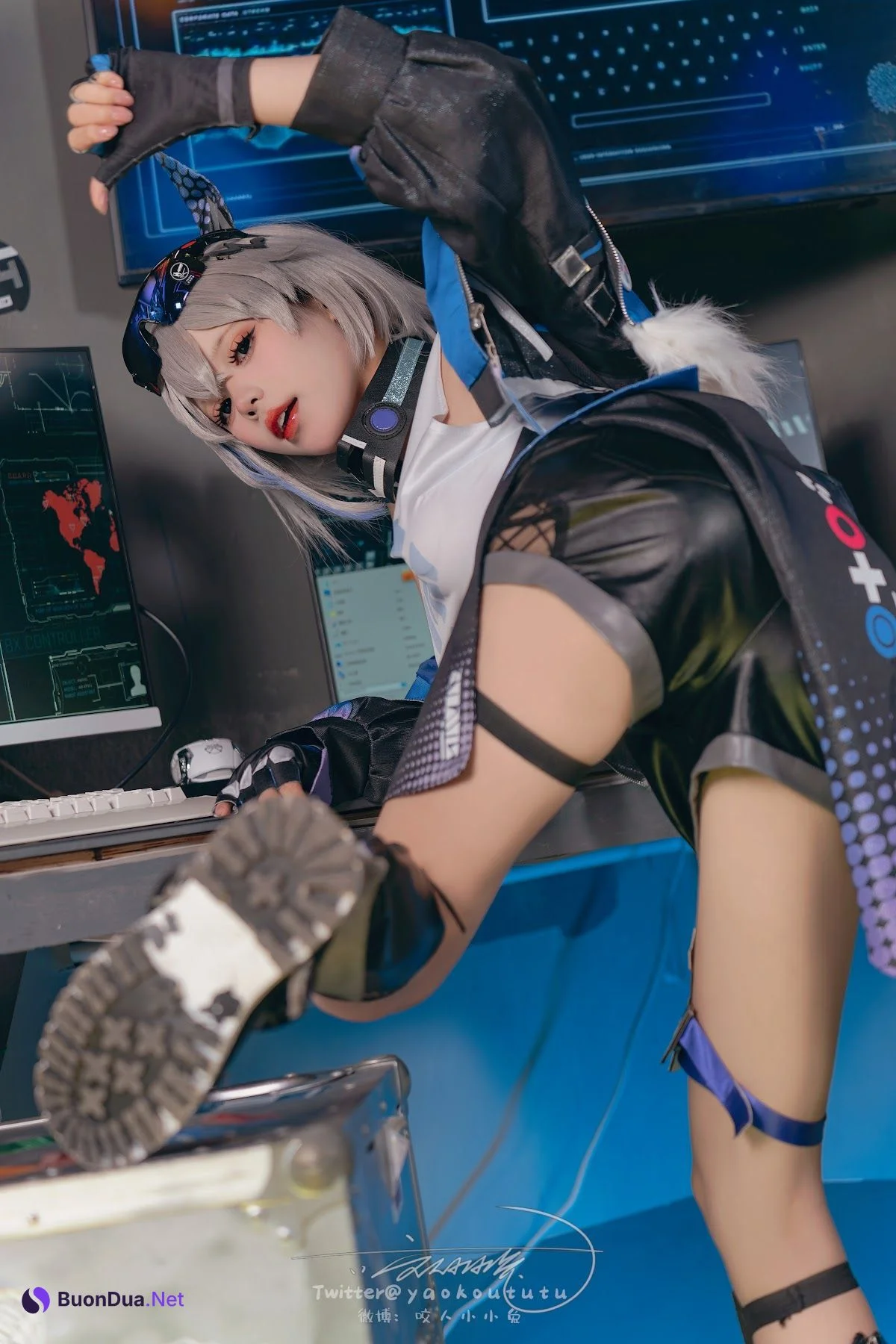 Coser@黏黏团子兔 – 崩铁·银狼Gentleman - รูปภาพ 20