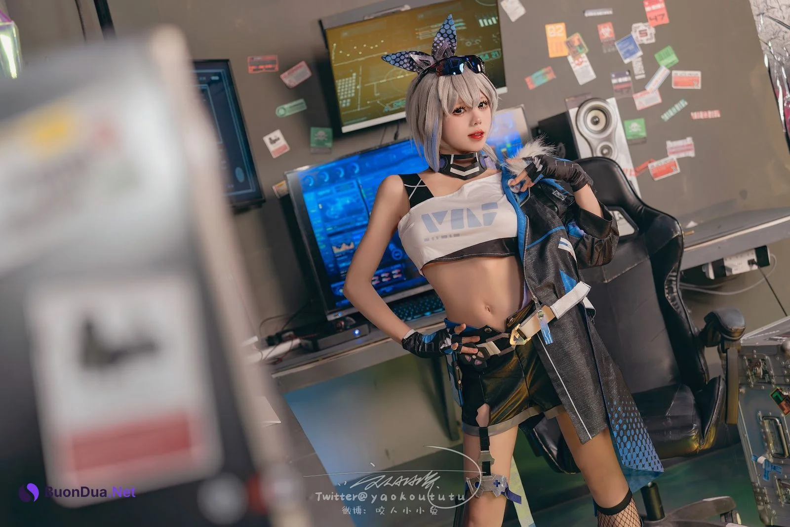 Coser@黏黏团子兔 – 崩铁·银狼Gentleman - รูปภาพ 3
