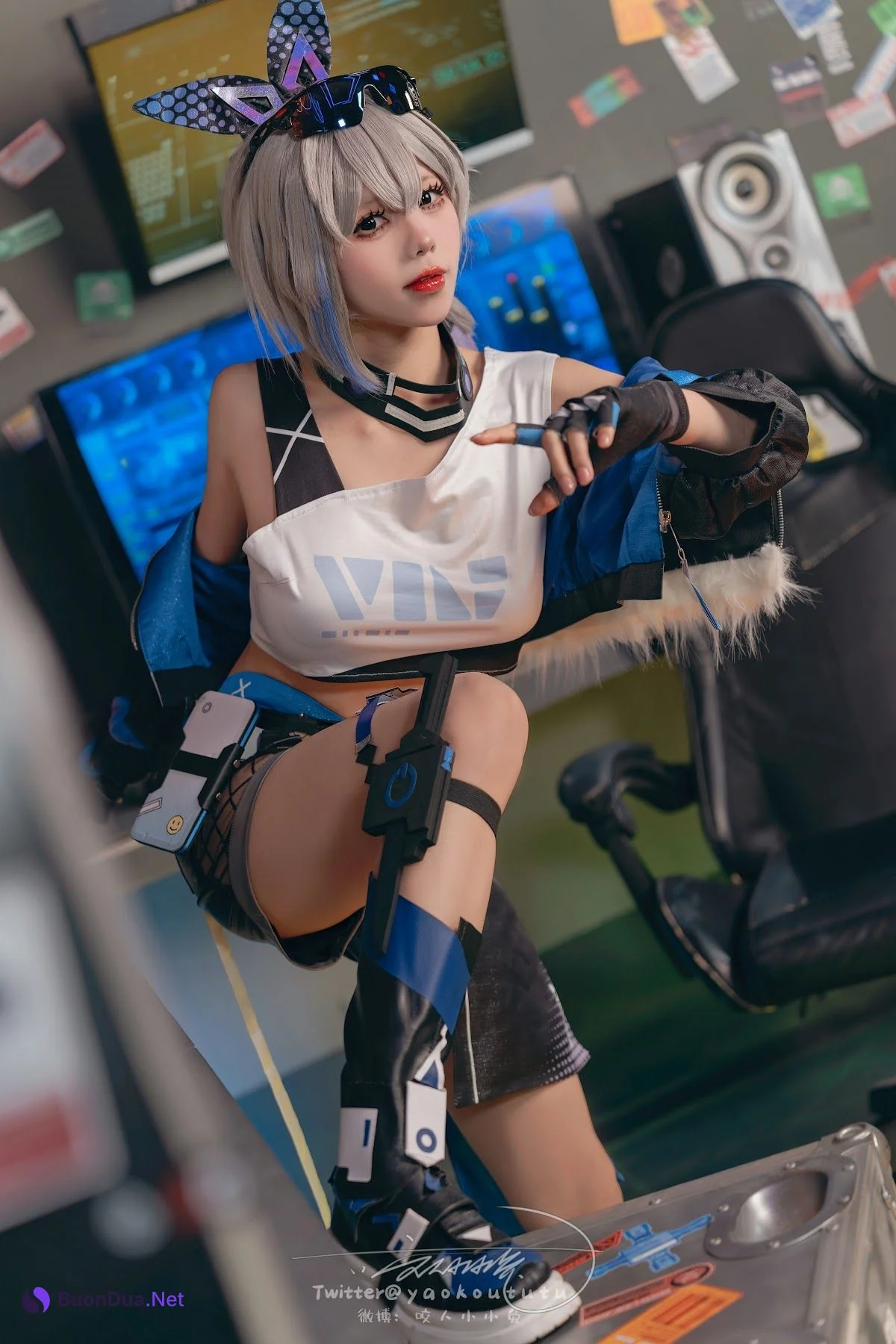 Coser@黏黏团子兔 – 崩铁·银狼Gentleman - รูปภาพ 4