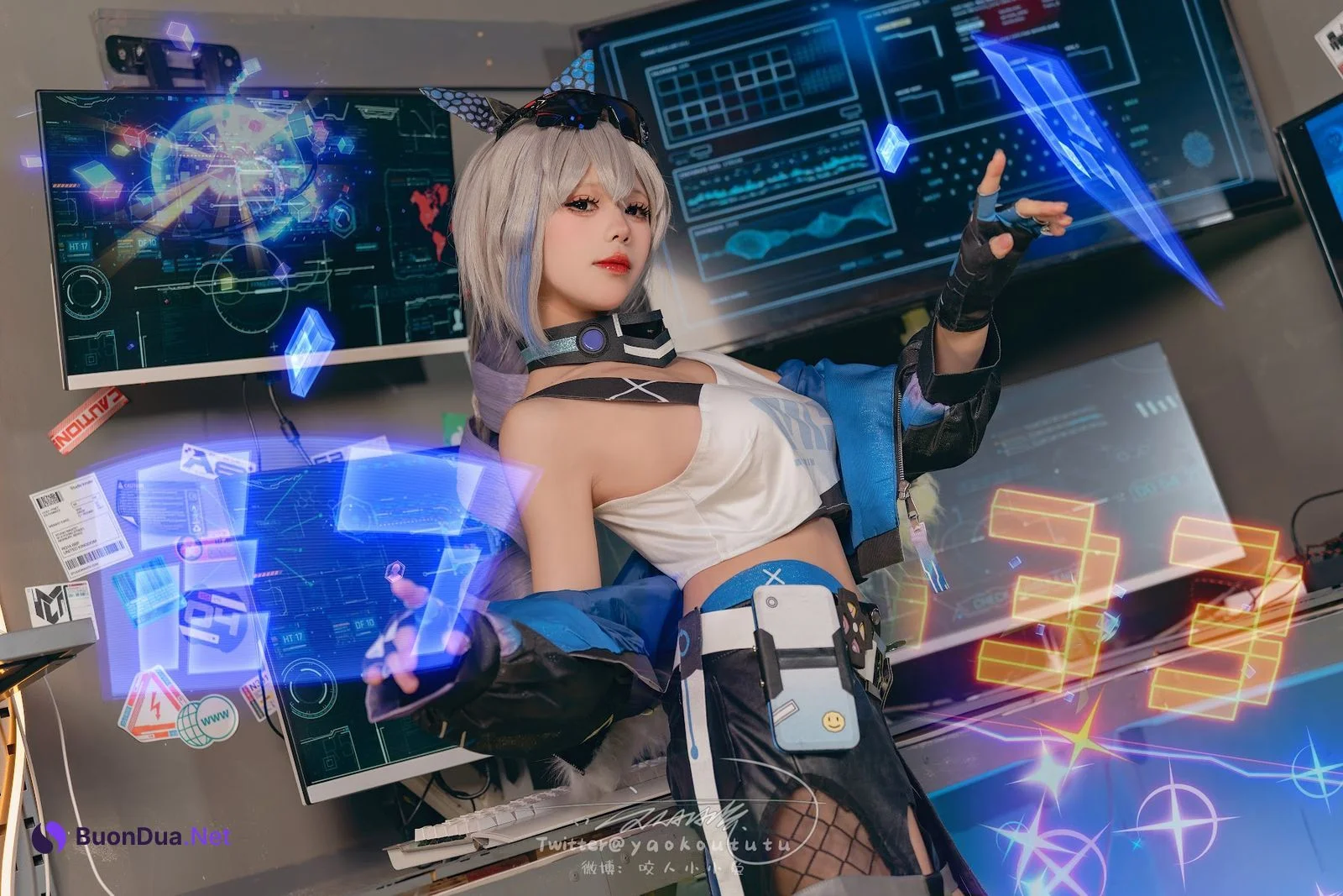 Coser@黏黏团子兔 – 崩铁·银狼Gentleman - รูปภาพ 7
