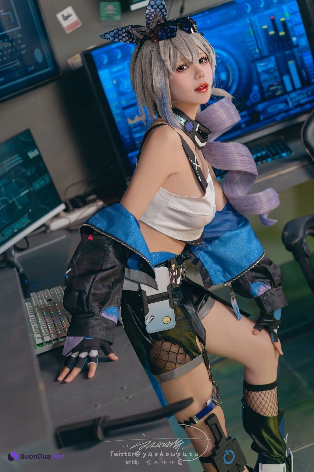 Coser@黏黏团子兔 – 崩铁·银狼Gentleman - รูปภาพ 8