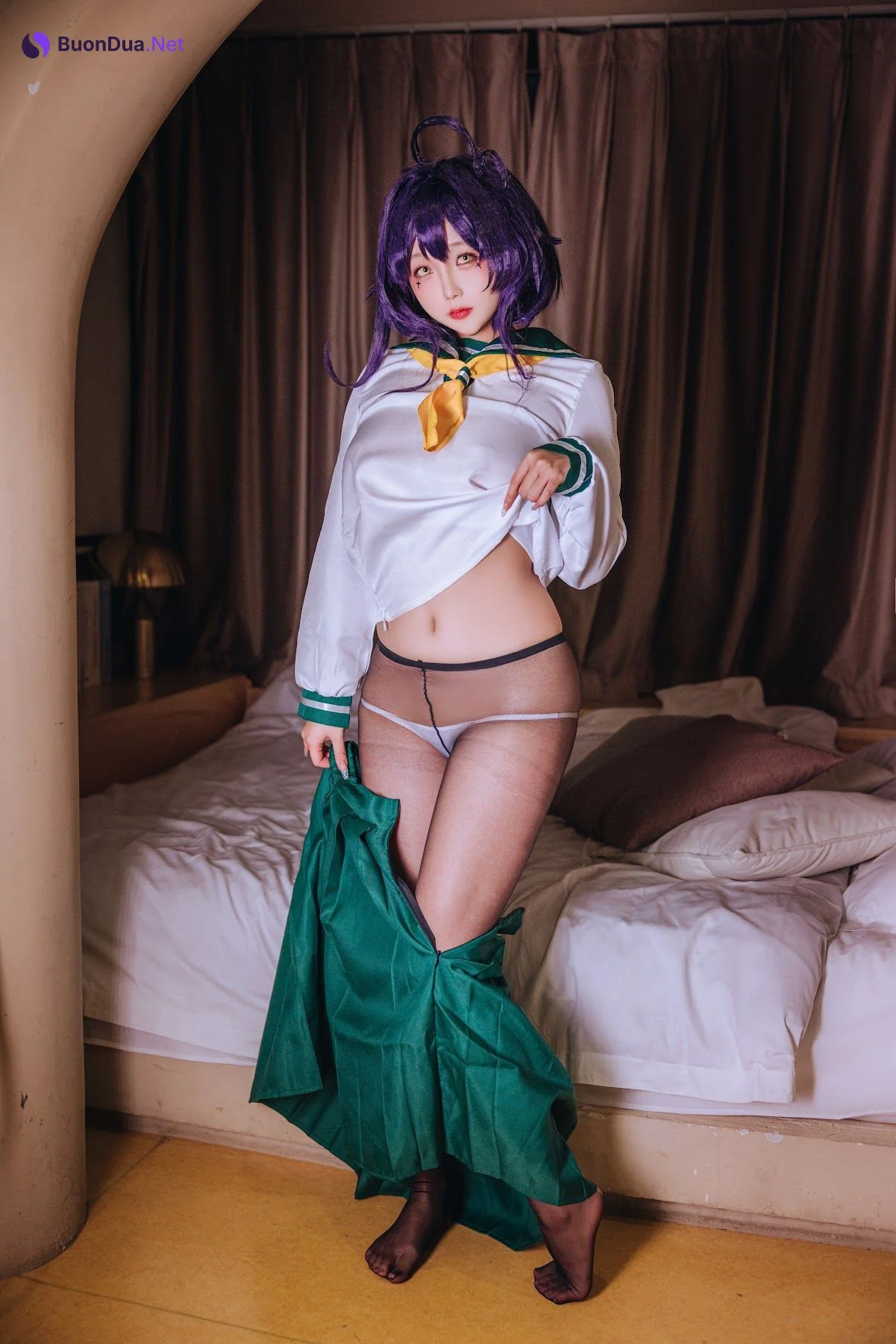 Coser@日奈娇 – 柊舞缇娜JK - 照片 12