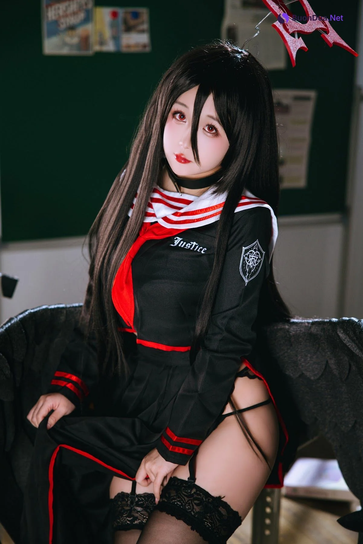 Coser@日奈娇 – 莲见JK - 사진 18