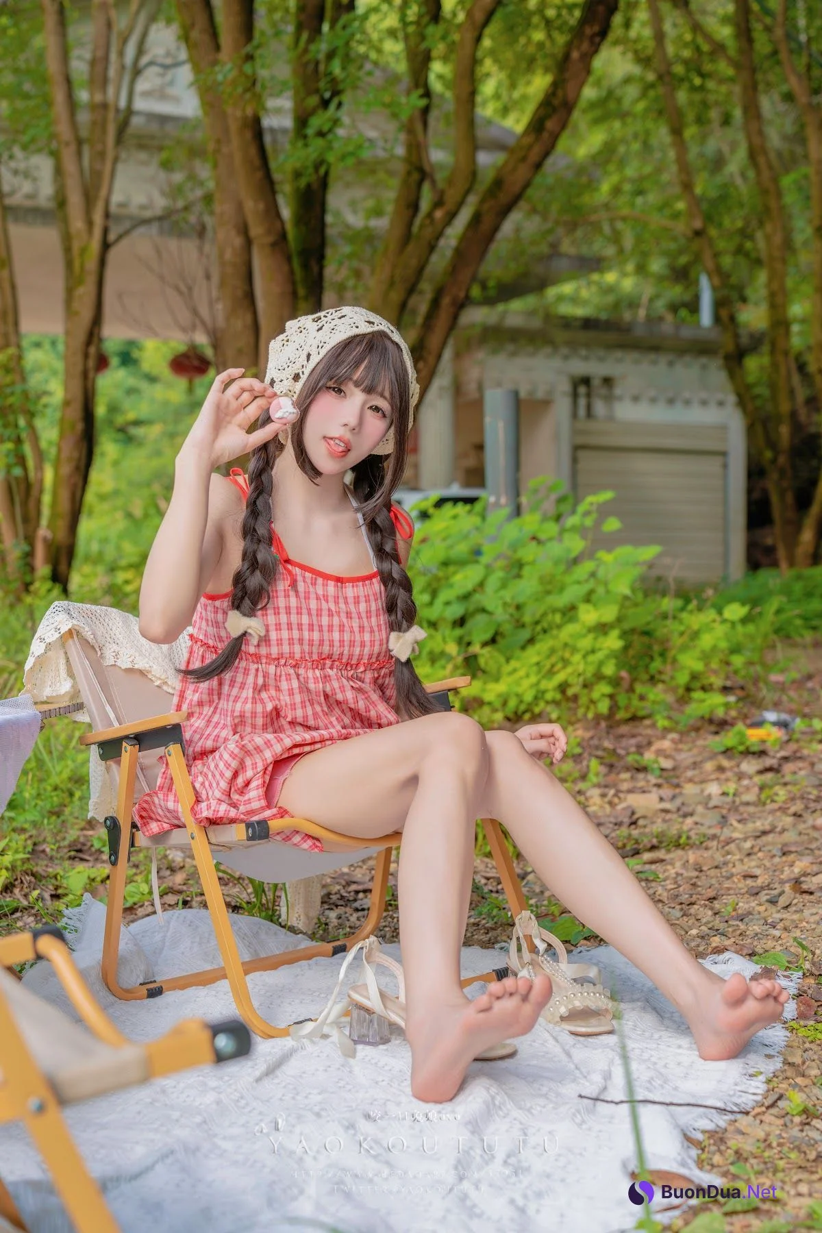 Coser@黏黏团子兔 – 绿野茶会 Lovesick Girls - Photo 2