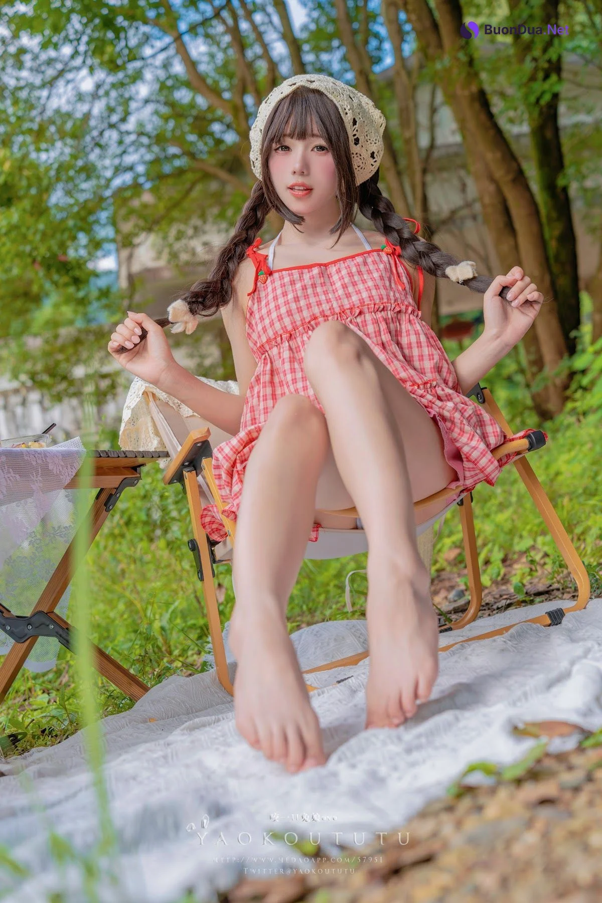 Coser@黏黏团子兔 – 绿野茶会 Lovesick Girls - Photo 3