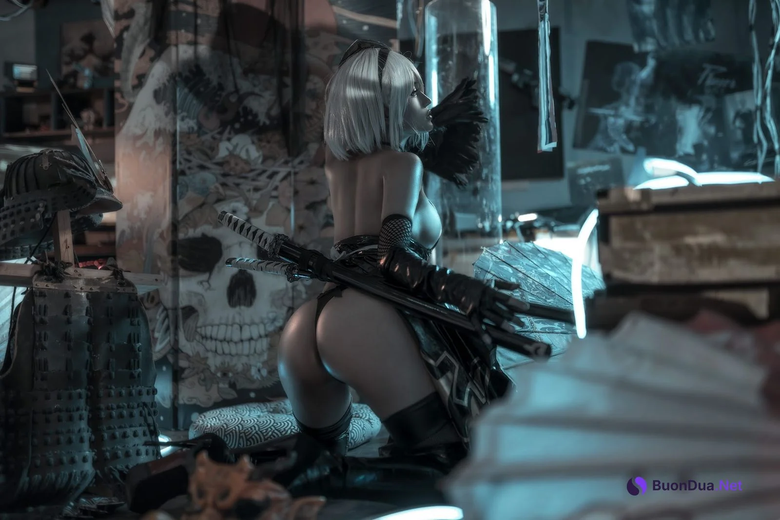 Coser@一笑芳香沁 No.028 忍者2B - 사진 16