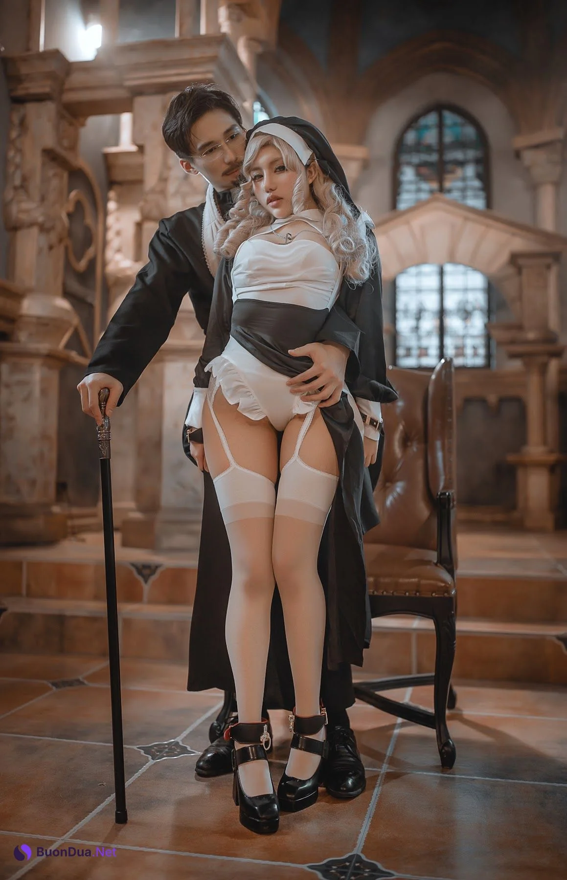 Coser@一笑芳香沁 No.032 修女与神父 - 照片 7