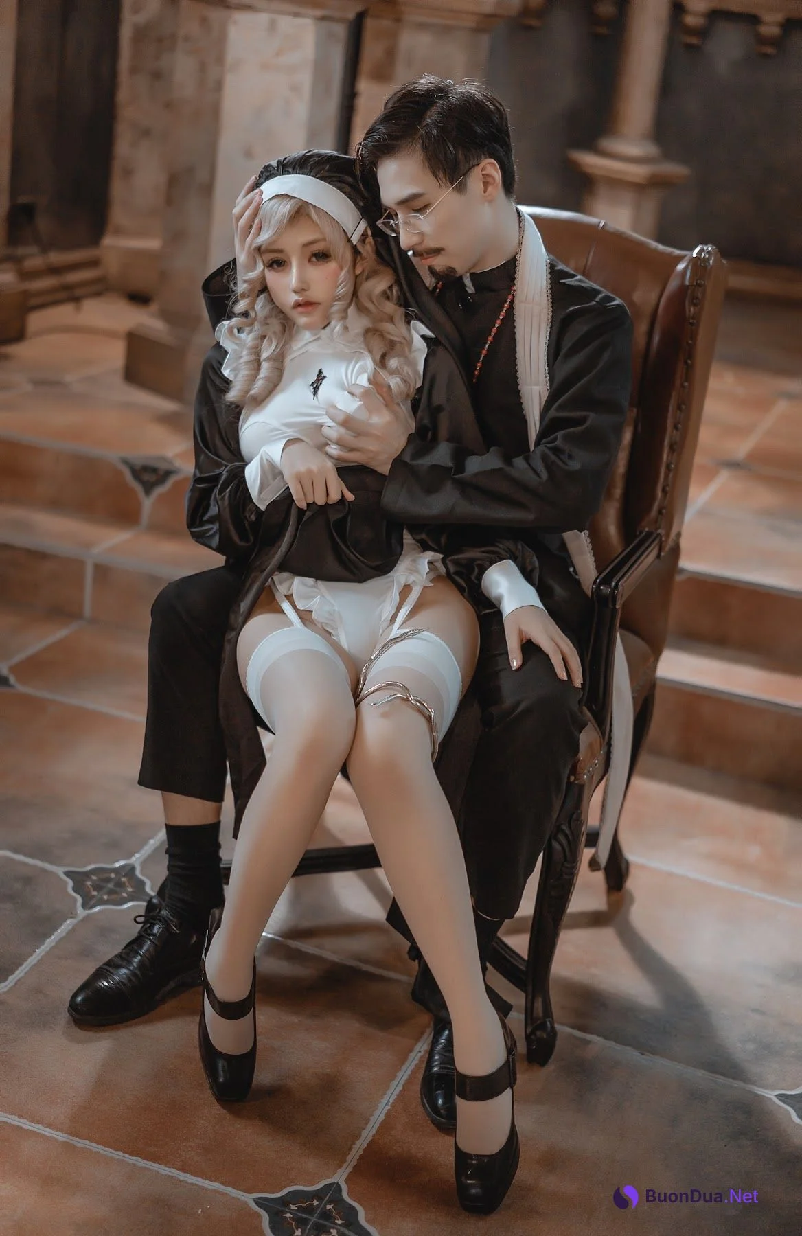 Coser@一笑芳香沁 No.032 修女与神父 - 照片 8