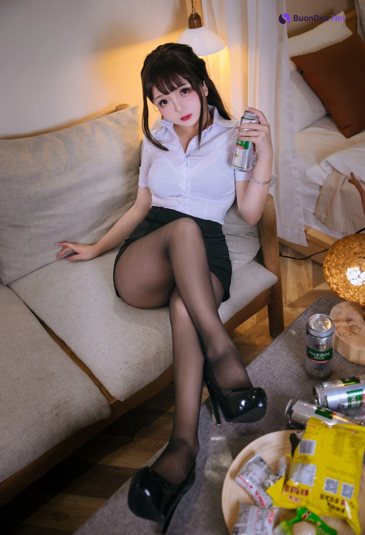Coser@日奈娇 – 醉酒OL - รูปภาพ 11