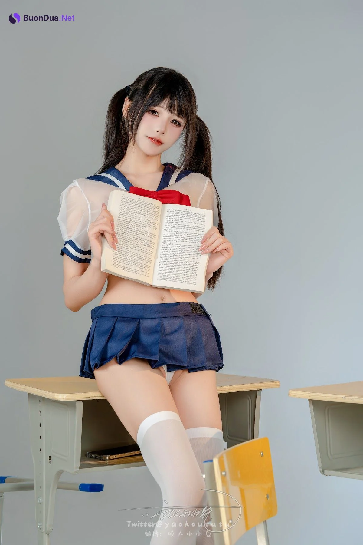 Coser@黏黏团子兔 – 辣妹学院 Pretty - Photo 7