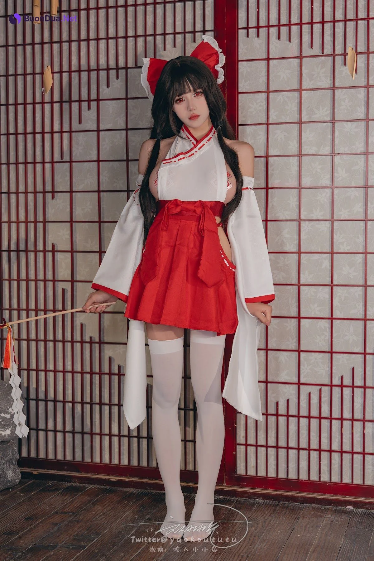 Coser@黏黏团子兔 – 狐之灵梦 Roly Poly - รูปภาพ 11