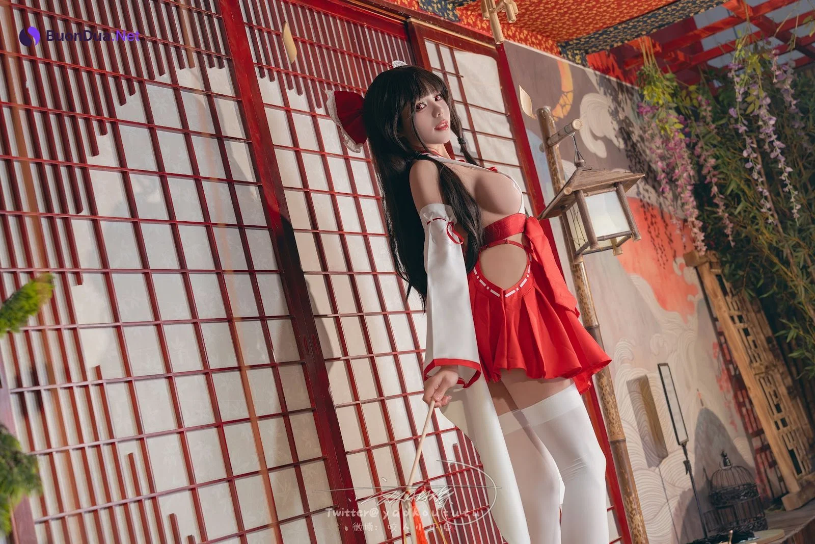 Coser@黏黏团子兔 – 狐之灵梦 Roly Poly - รูปภาพ 44