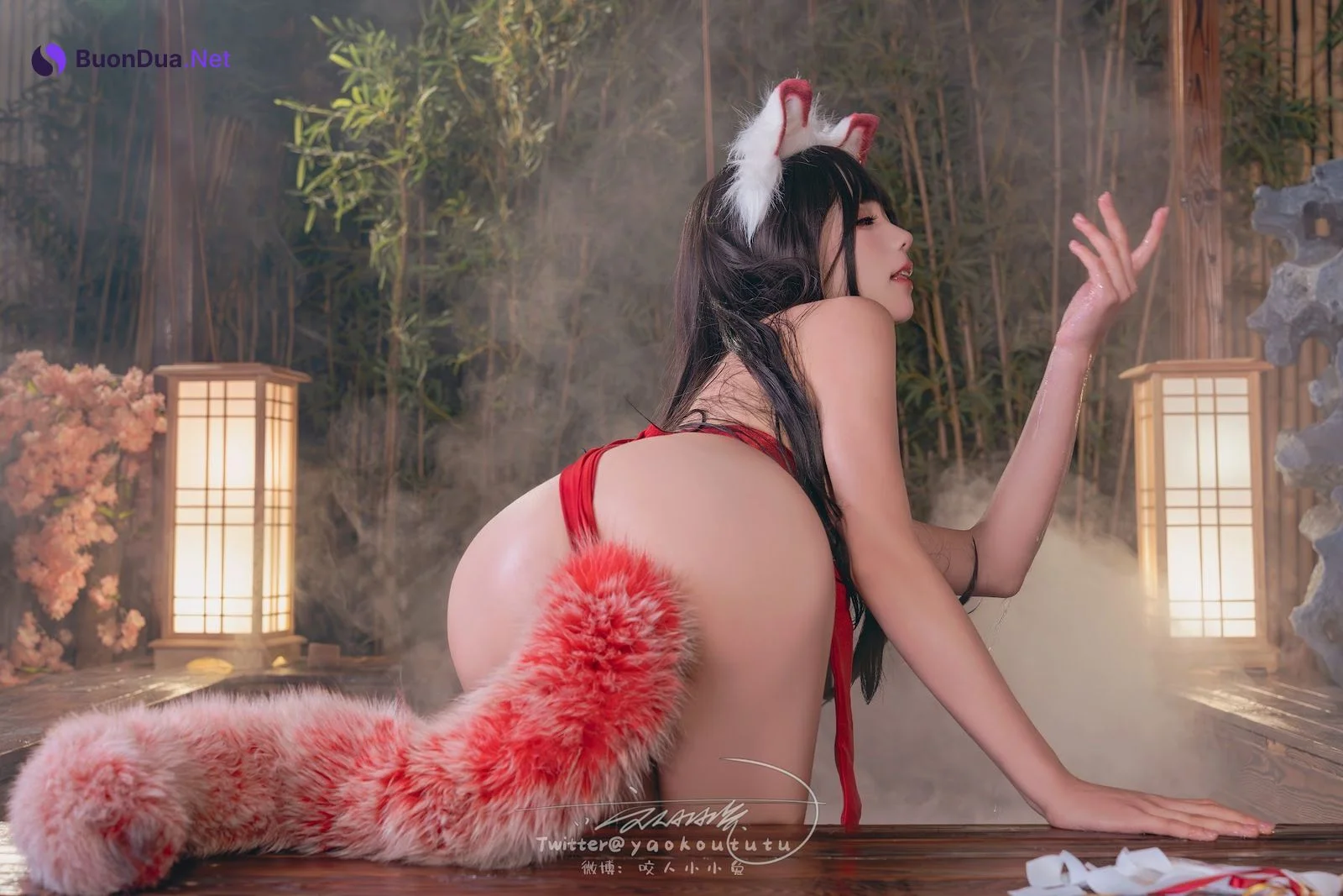 Coser@黏黏团子兔 – 狐之灵梦 Roly Poly - รูปภาพ 46