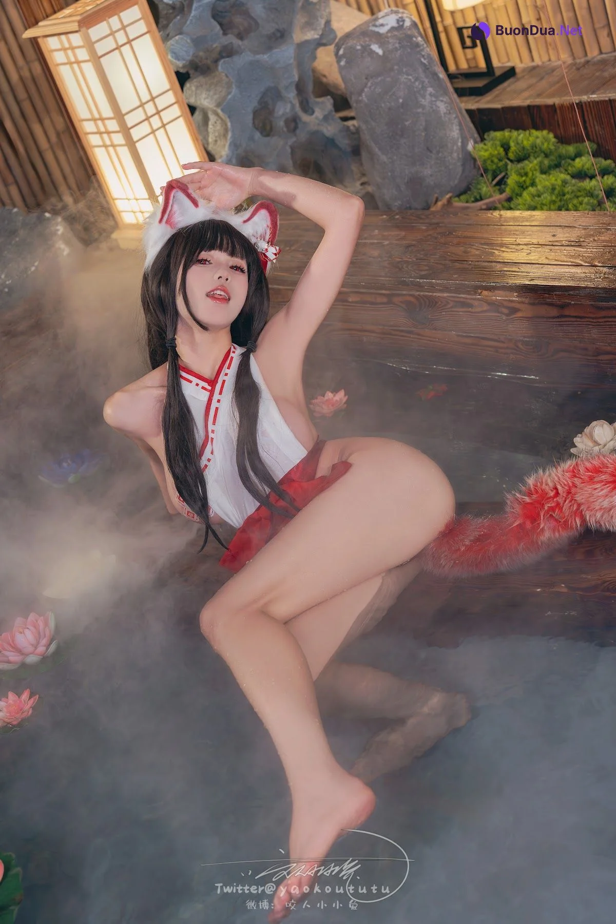 Coser@黏黏团子兔 – 狐之灵梦 Roly Poly - รูปภาพ 50