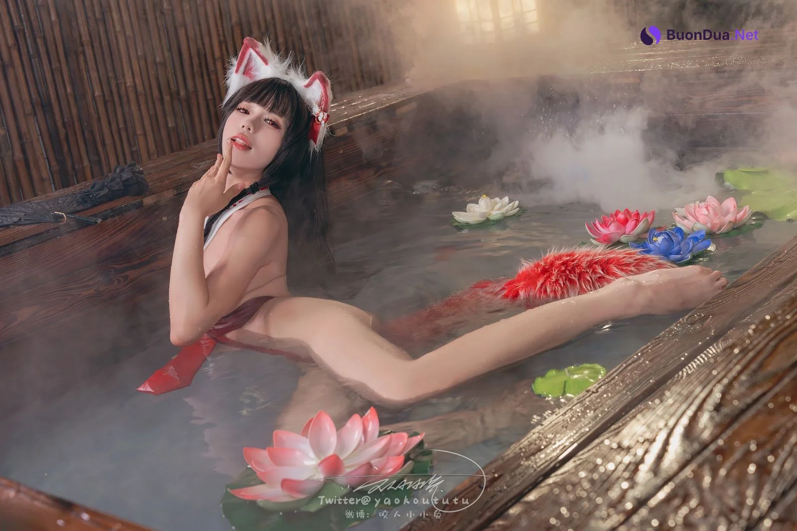 Coser@黏黏团子兔 – 狐之灵梦 Roly Poly - รูปภาพ 58