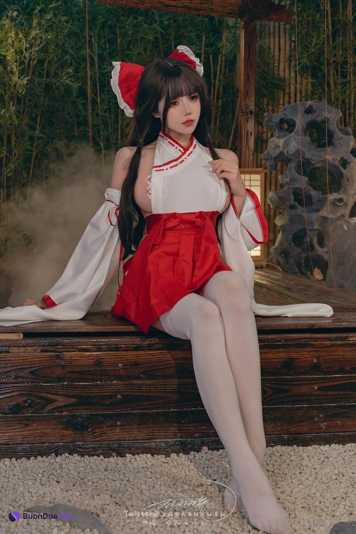 Coser@黏黏团子兔 – 狐之灵梦 Roly Poly - รูปภาพ 7