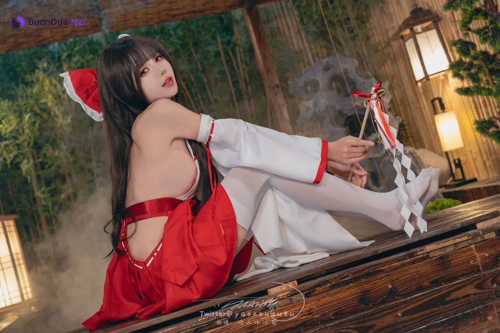 Coser@黏黏团子兔 – 狐之灵梦 Roly Poly - รูปภาพ 8