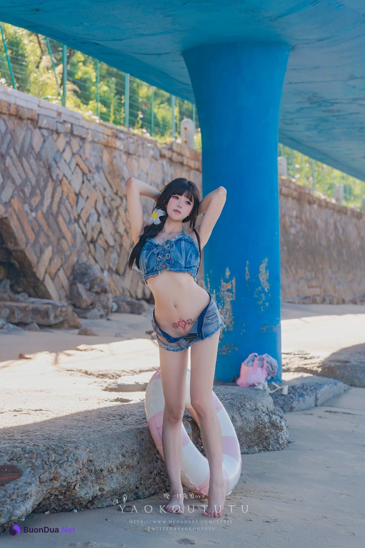 Coser@黏黏团子兔 – 海の夏日 Shotgun - รูปภาพ 46