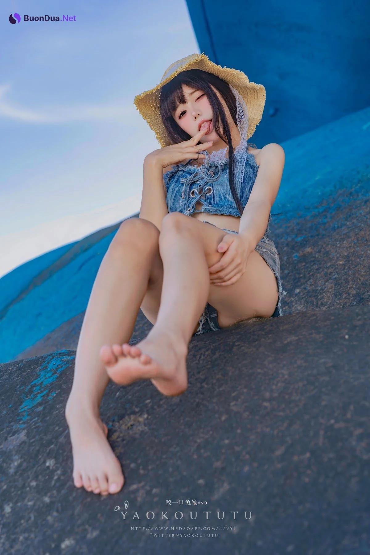 Coser@黏黏团子兔 – 海の夏日 Shotgun - รูปภาพ 60